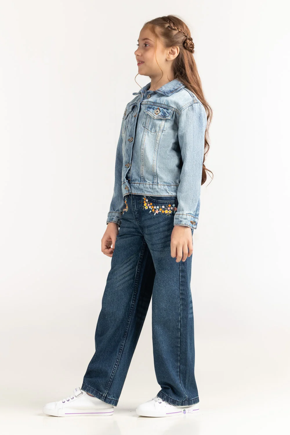 Junior Girls Denim Jackets - Image 3
