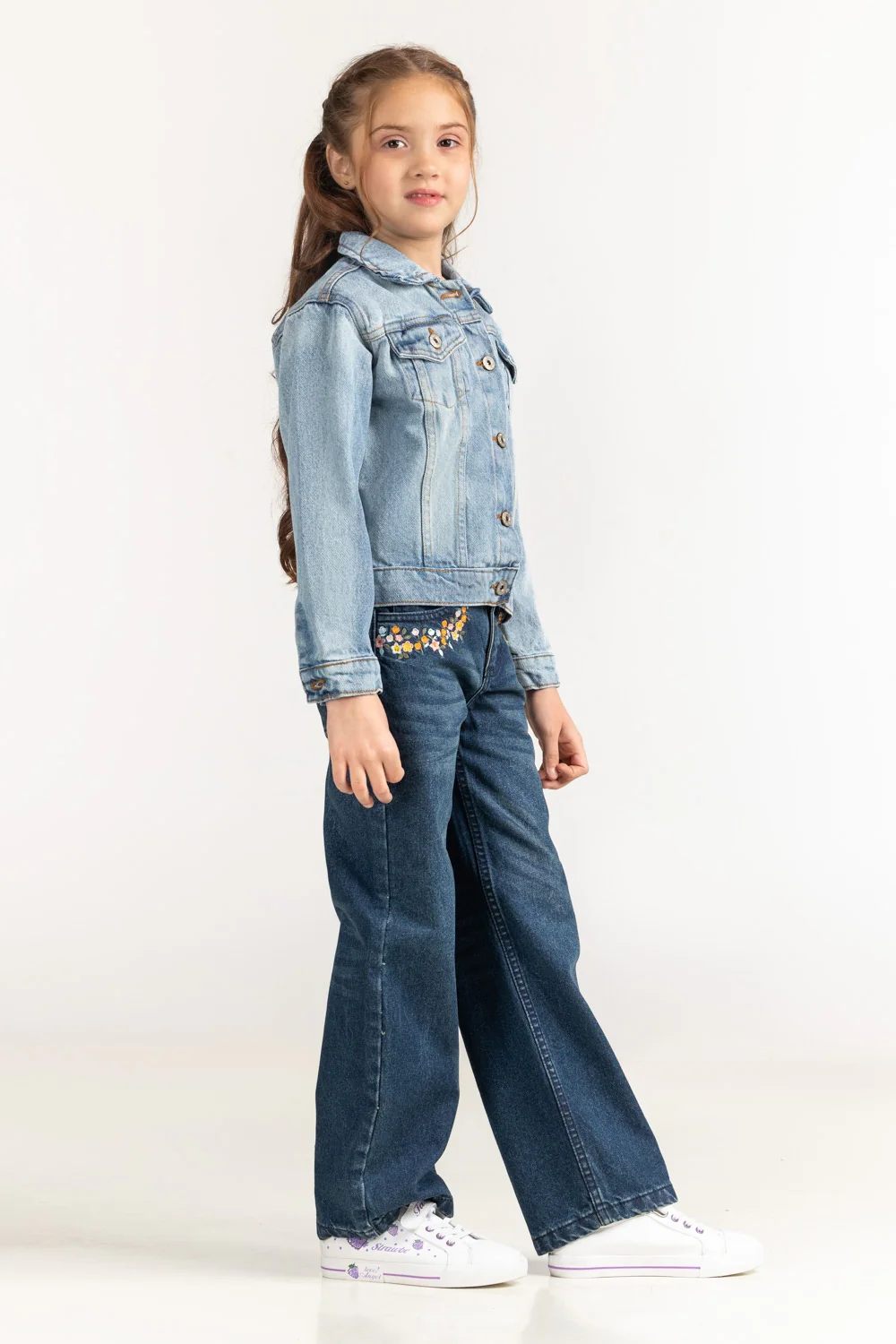 Junior Girls Denim Jackets - Image 4
