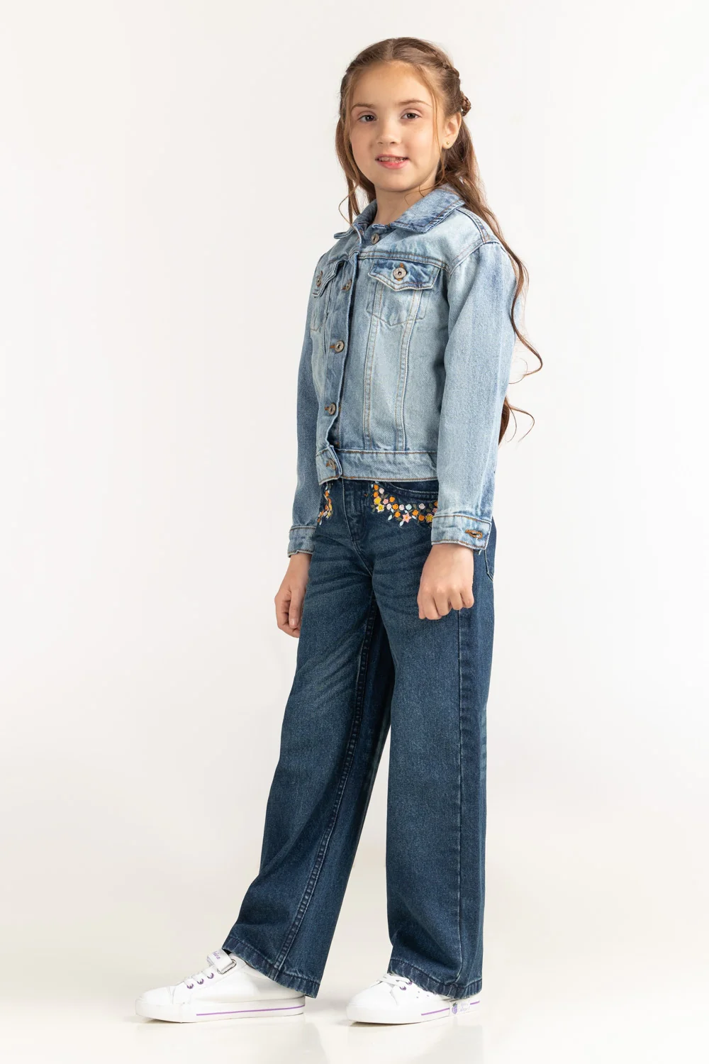 Junior Girls Denim Jackets - Image 6