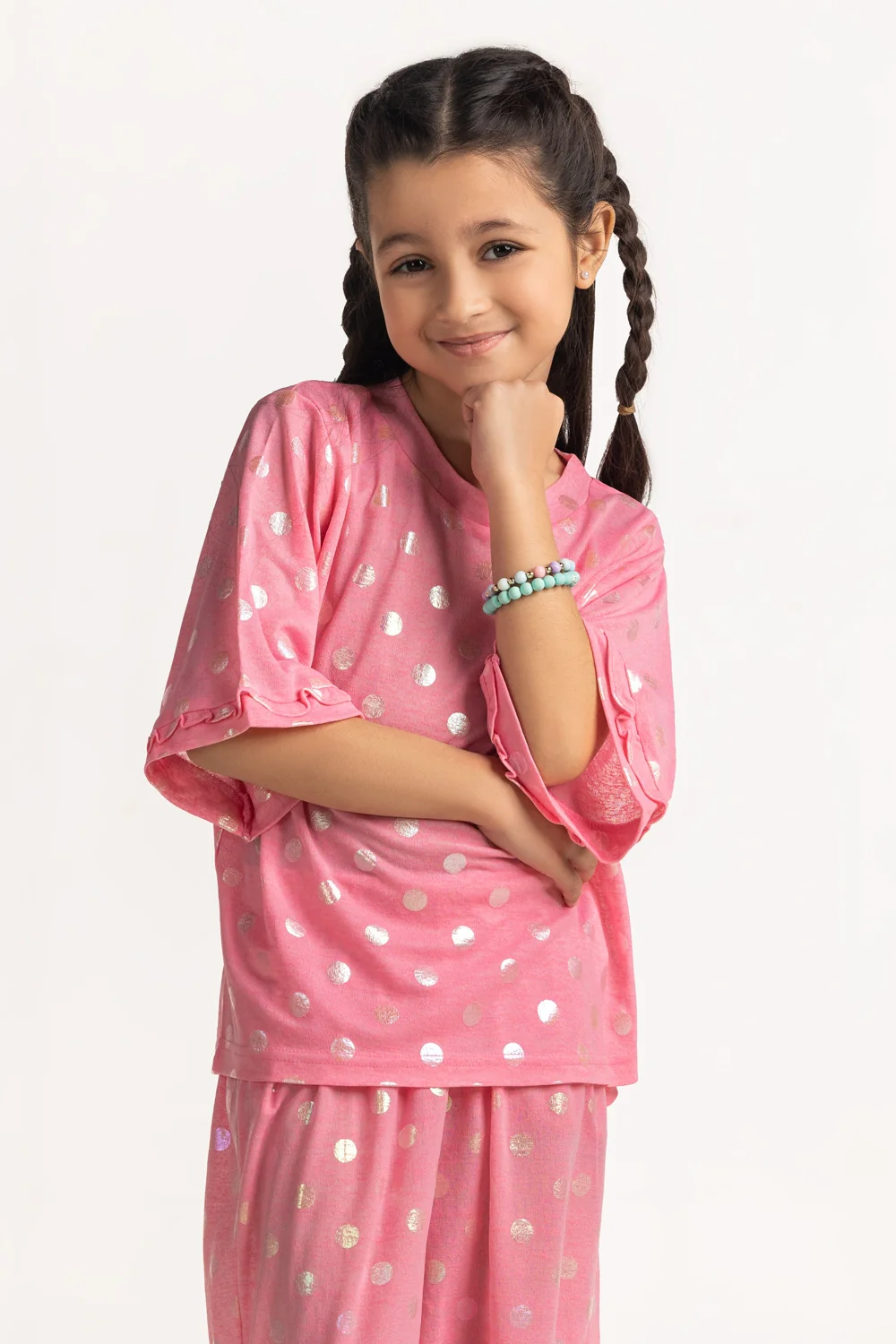 Junior Girls Printed Blouse - Image 4