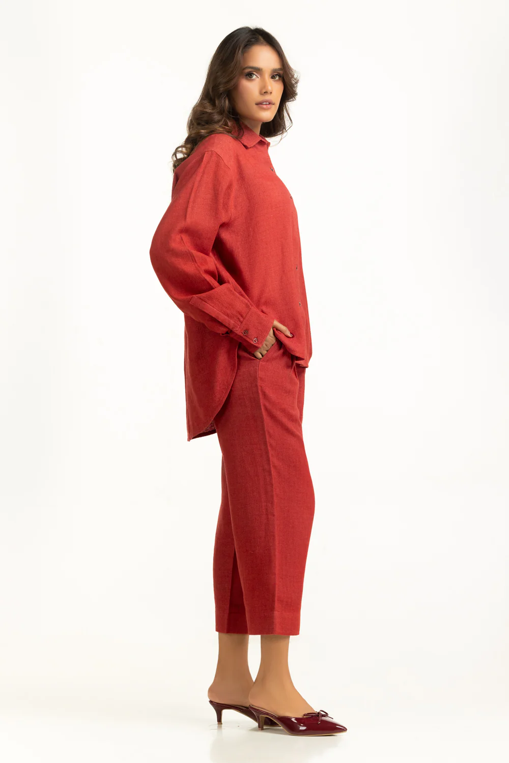 Jute Dyed Co-Ord Set - Image 4