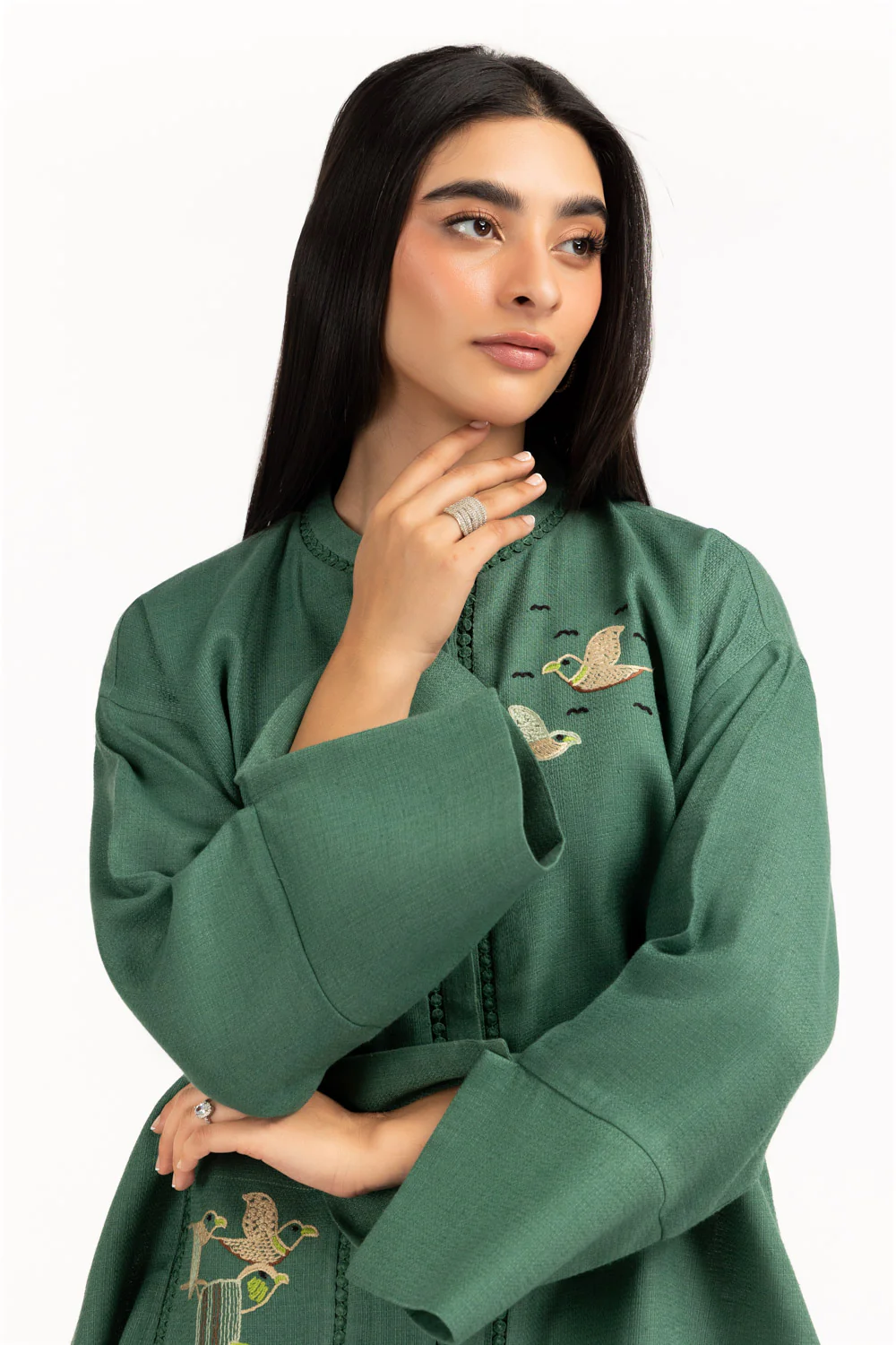 Jute Embroidered Co-Ord Set - Image 4