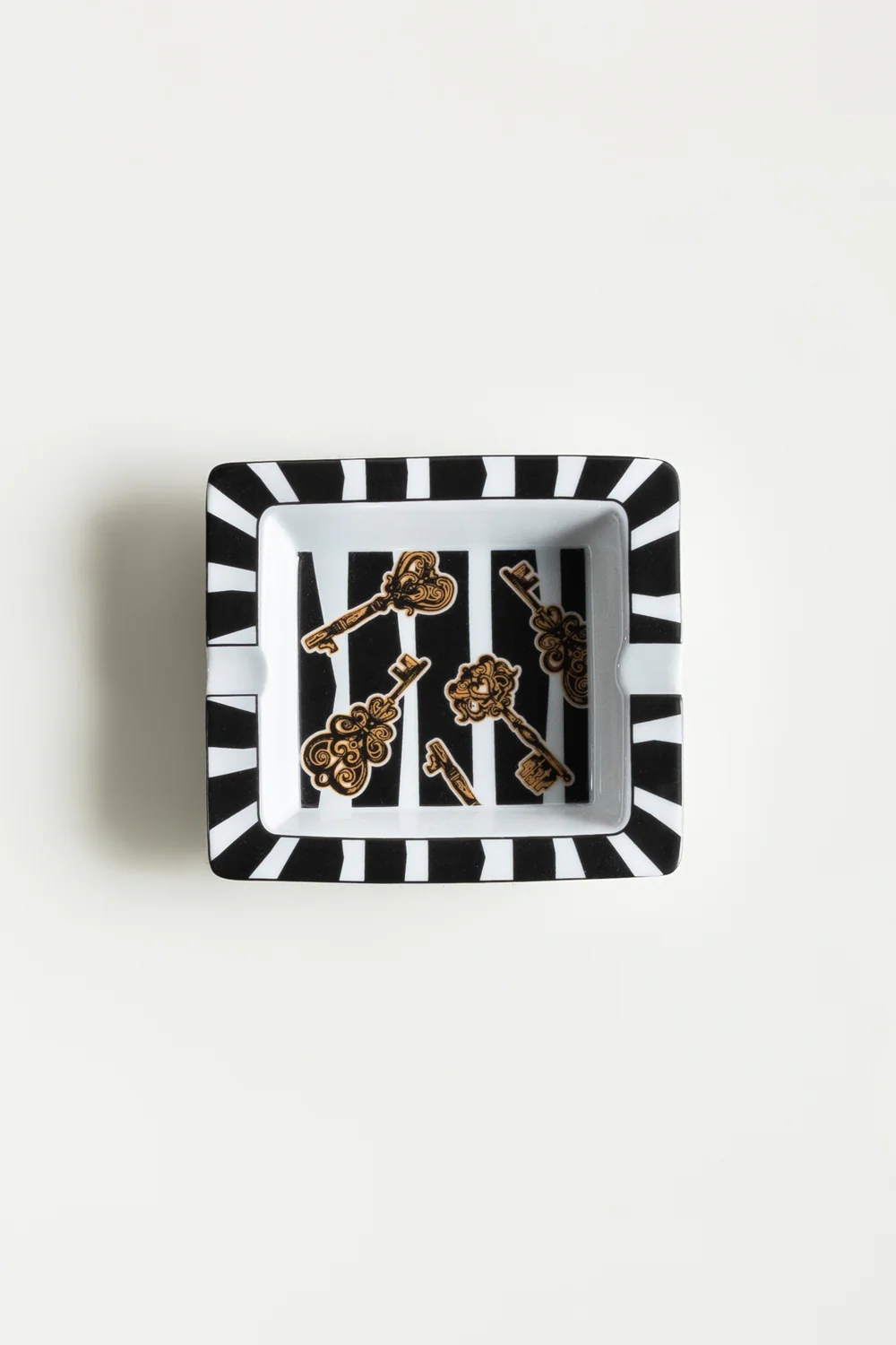 Keys Ash Tray Square