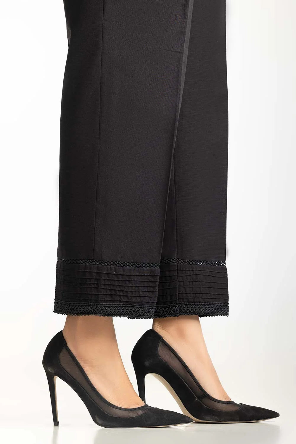 Khaddar Embellished Trouser - Image 2