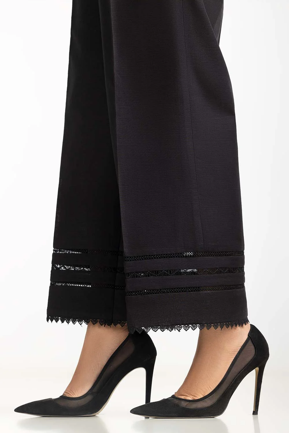 Khaddar Embellished Trouser - Image 2