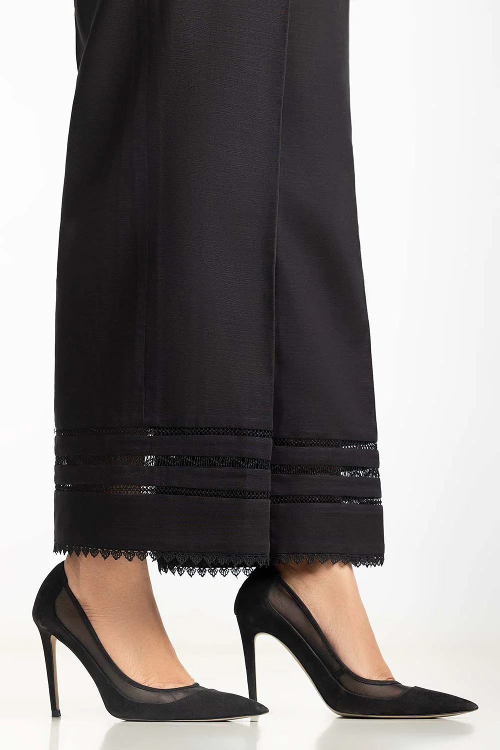 Khaddar Embellished Trouser - Image 3