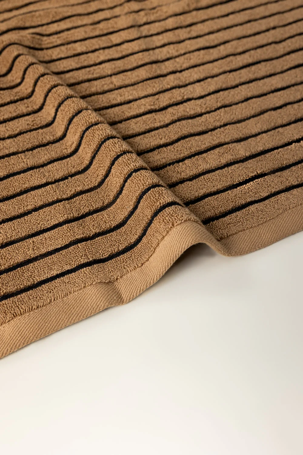 Khaki Striped Towel - Image 5