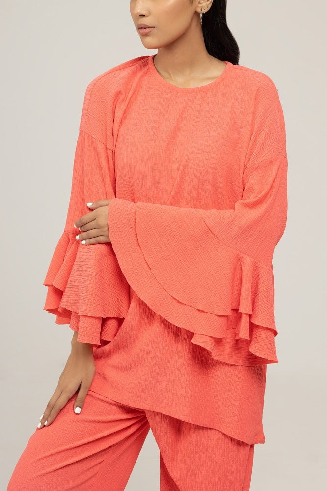 Knitted Blended Dyed Shirt - Image 3