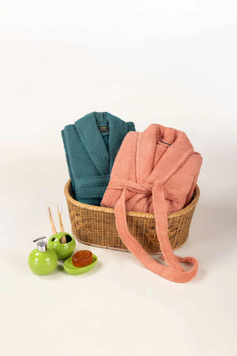 Lapis Combed Bathrobe - Image 5