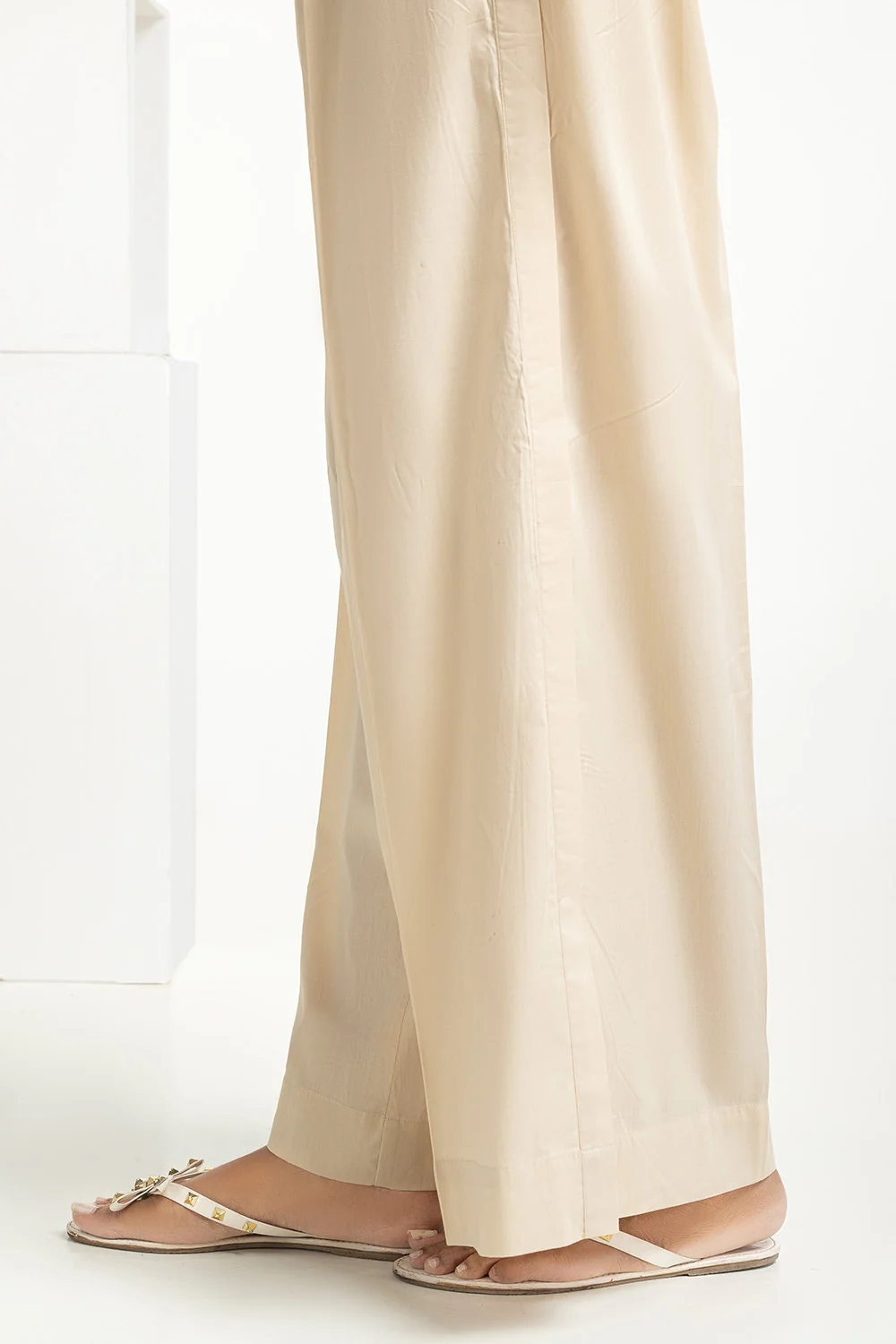 Lawn Dyed Trouser - Image 3
