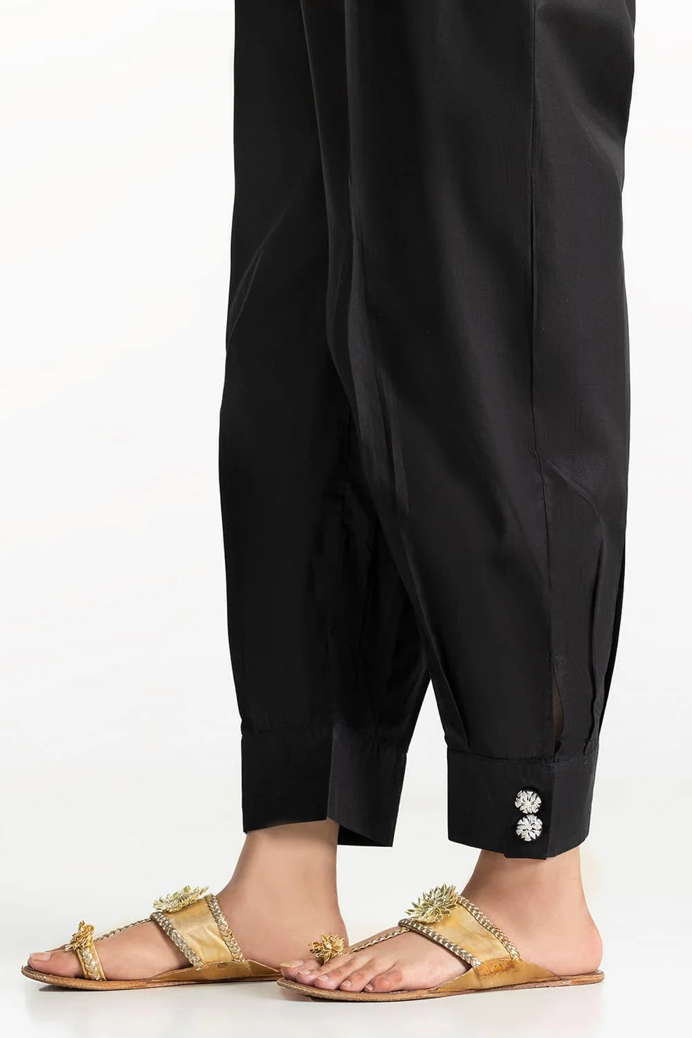 Lawn Embellished Trouser - Image 3