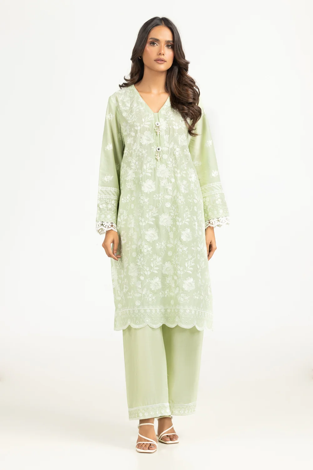 Lawn Embroidered Co-Ord Set
