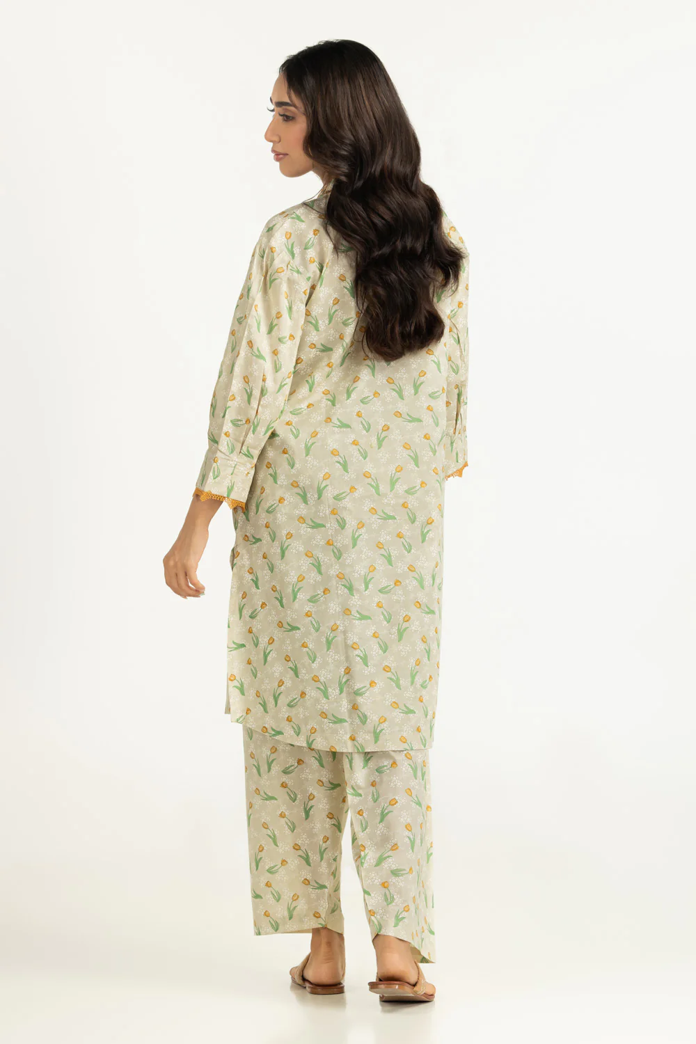 Lawn Lacquer Printed Co-Ord Set - Image 4