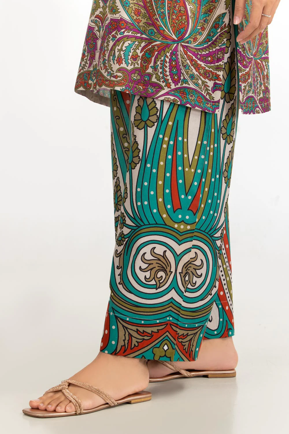 Lawn Printed Co-Ord Set - Image 6