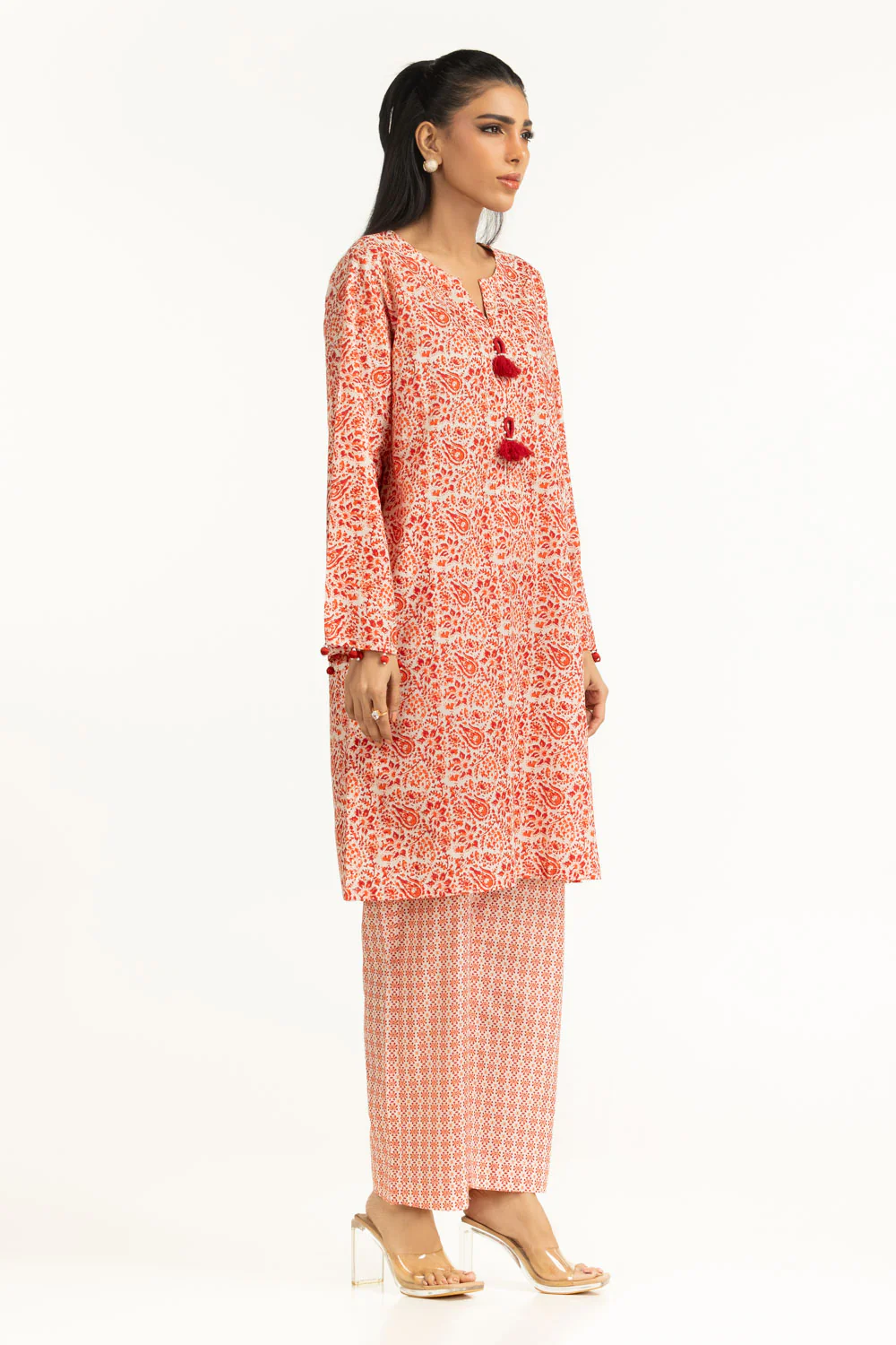Lawn Printed Co-Ord Set - Image 3