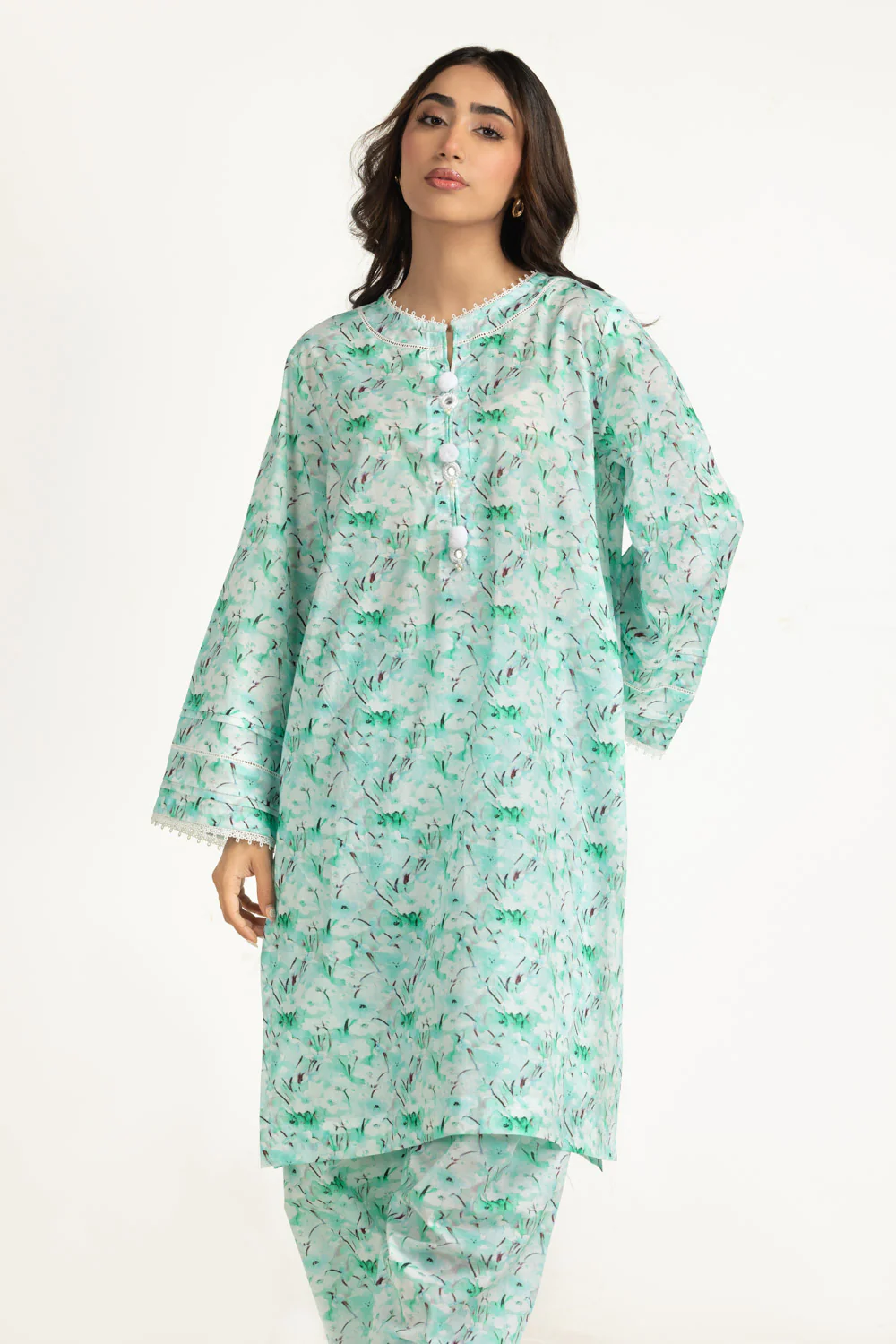 Lawn Printed Co-Ord Set - Image 3