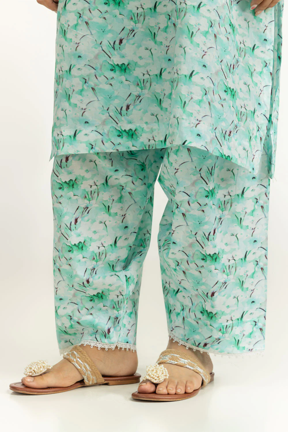 Lawn Printed Co-Ord Set - Image 7