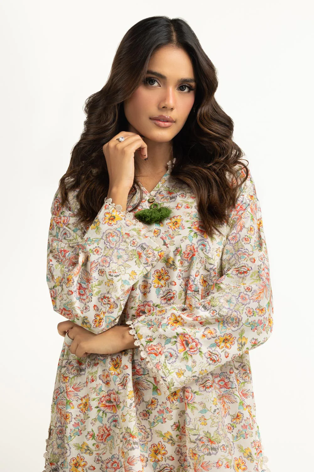 Lawn Printed Co-Ord Set - Image 2