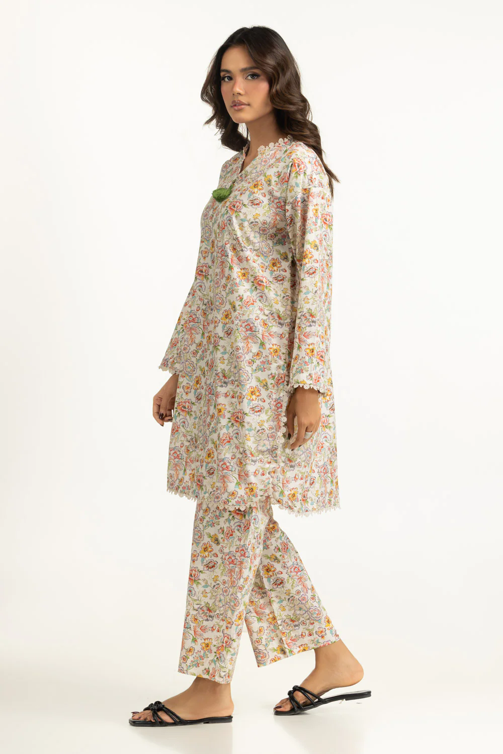 Lawn Printed Co-Ord Set - Image 3