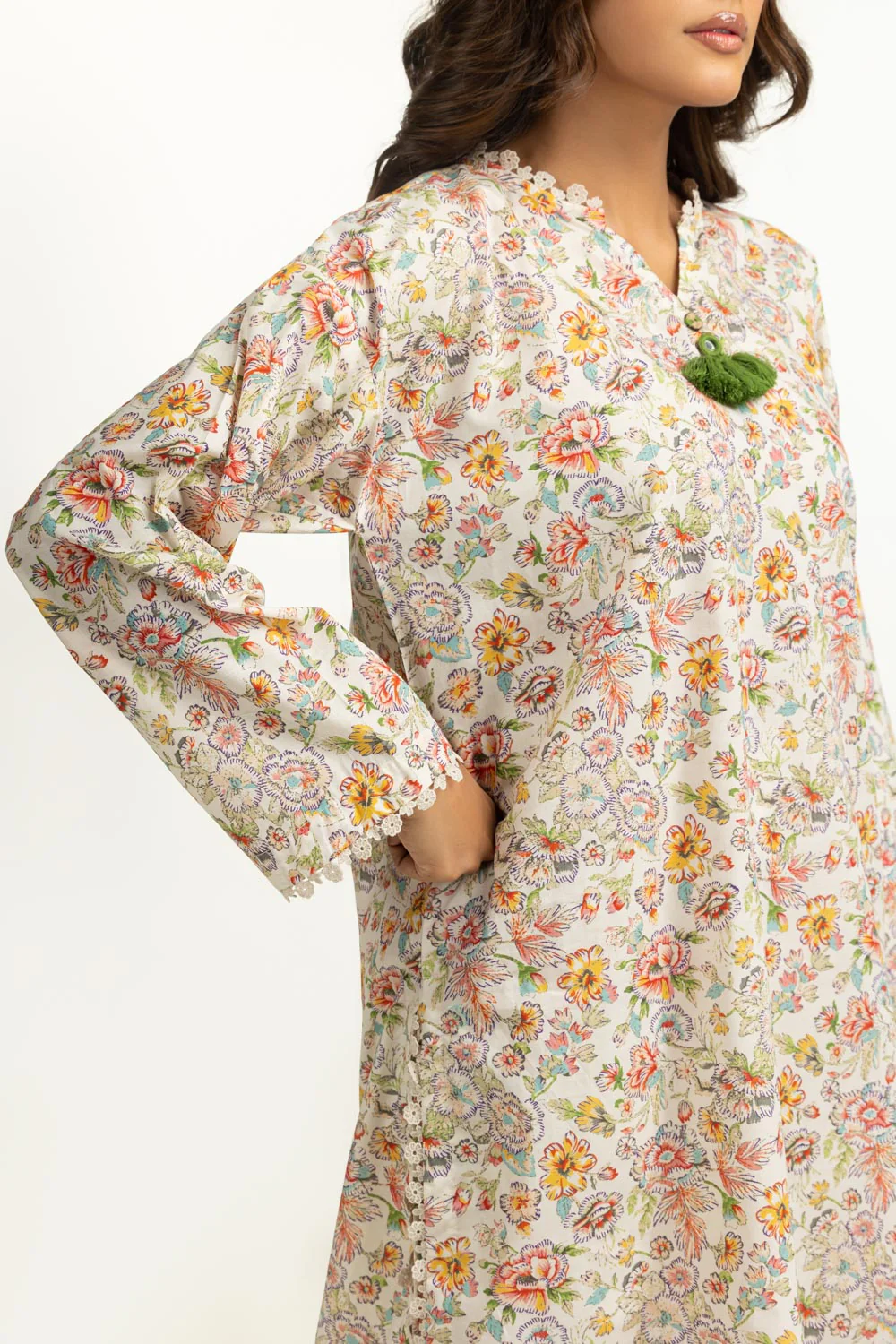Lawn Printed Co-Ord Set - Image 4