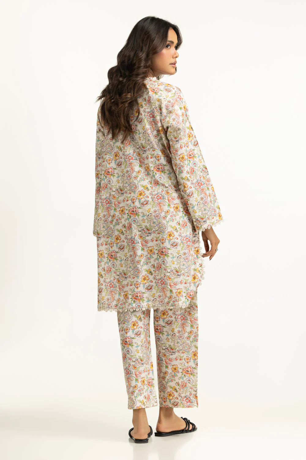 Lawn Printed Co-Ord Set - Image 6