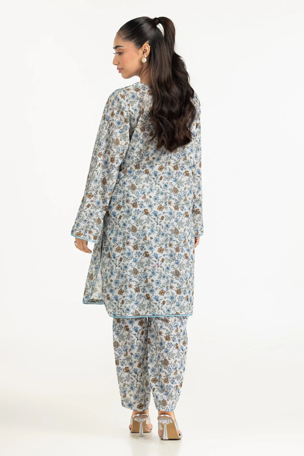 Lawn Printed Co-Ord Set - Image 6