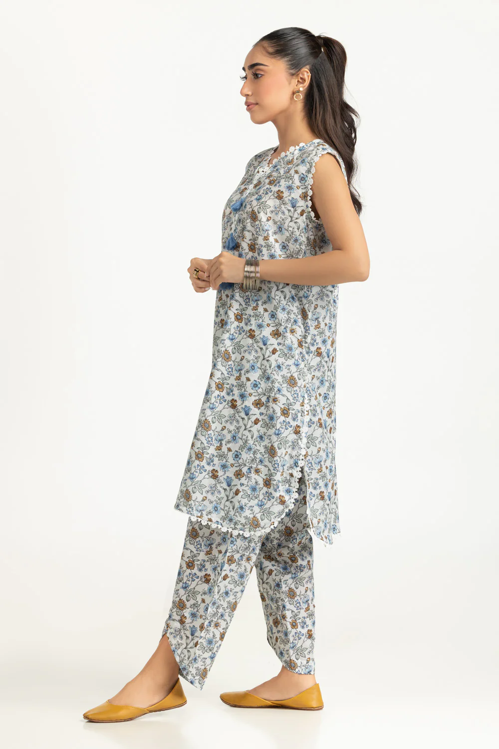 Lawn Printed Co-Ord Set - Image 4