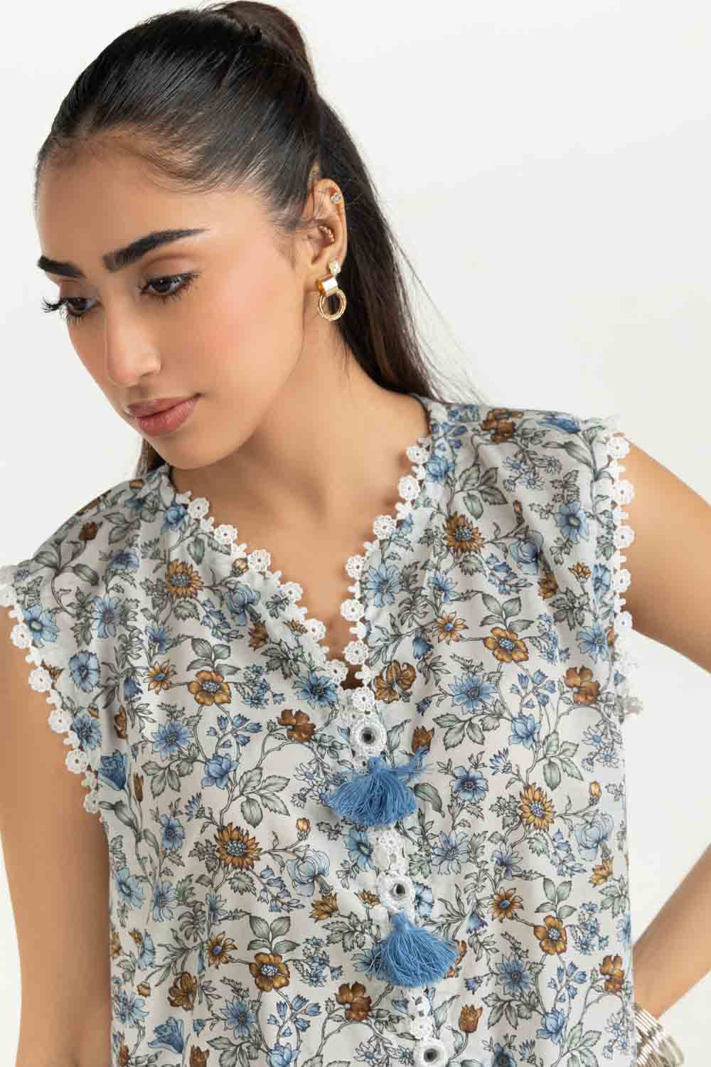 Lawn Printed Co-Ord Set - Image 5