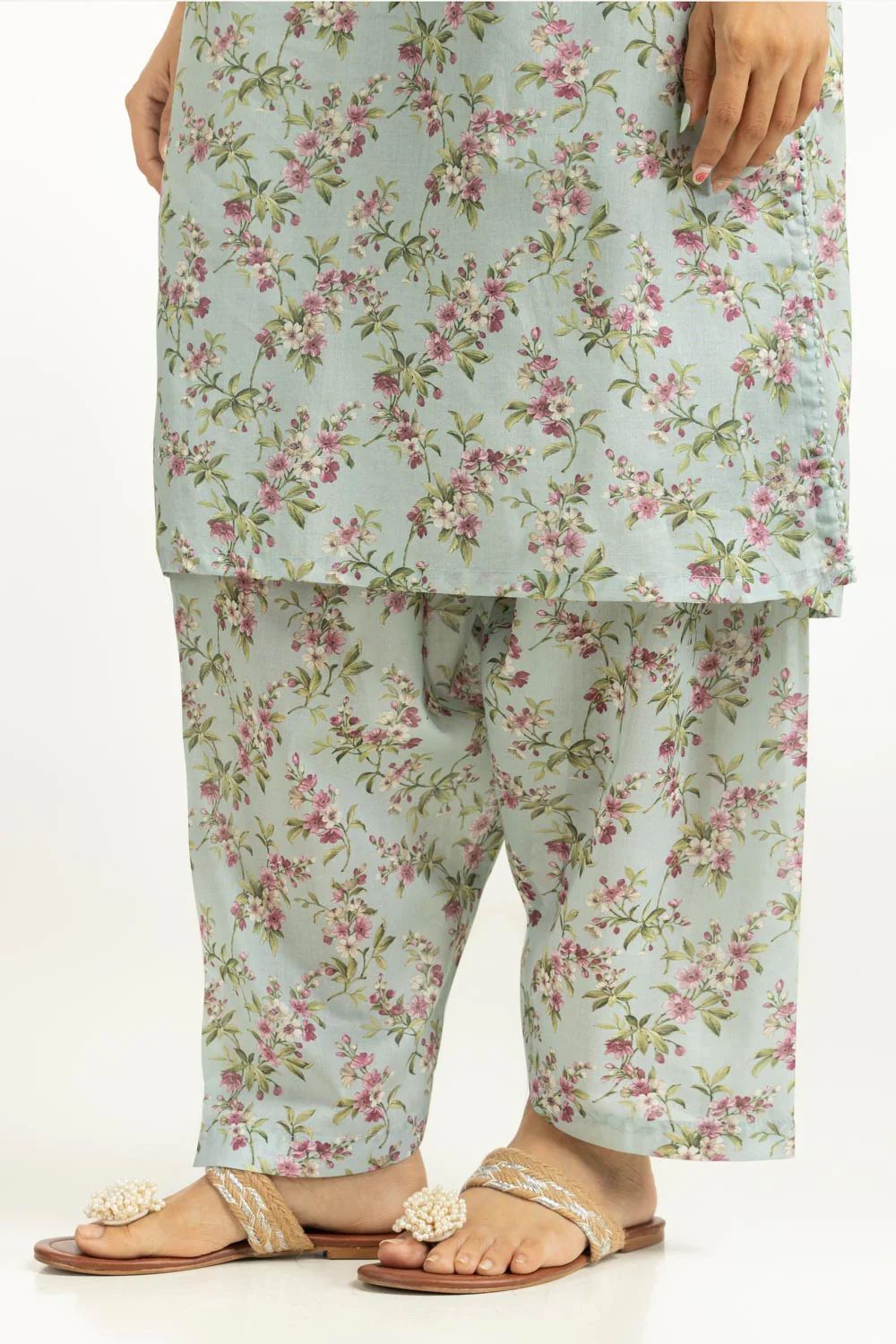 Lawn Printed Co-Ord Set - Image 6