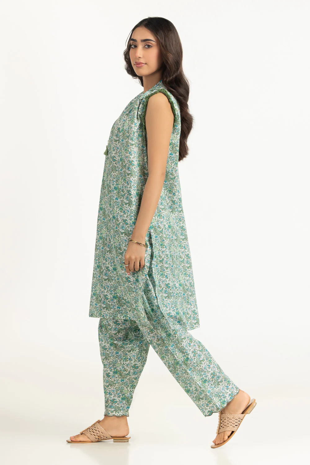 Lawn Printed Co-Ord Set - Image 4
