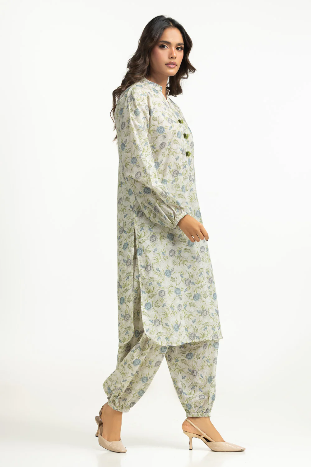 Lawn Printed Co-Ord Set - Image 3