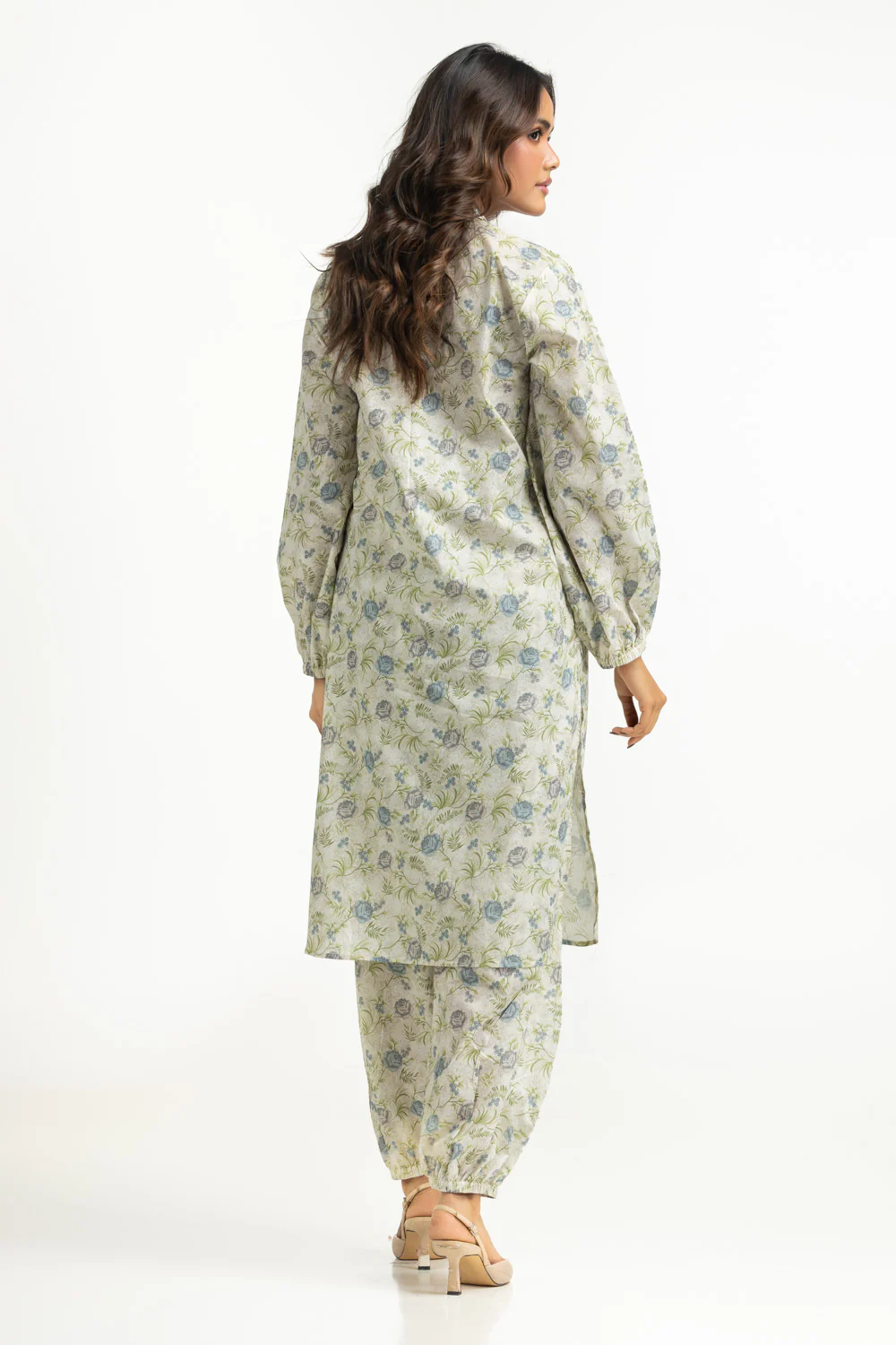 Lawn Printed Co-Ord Set - Image 5