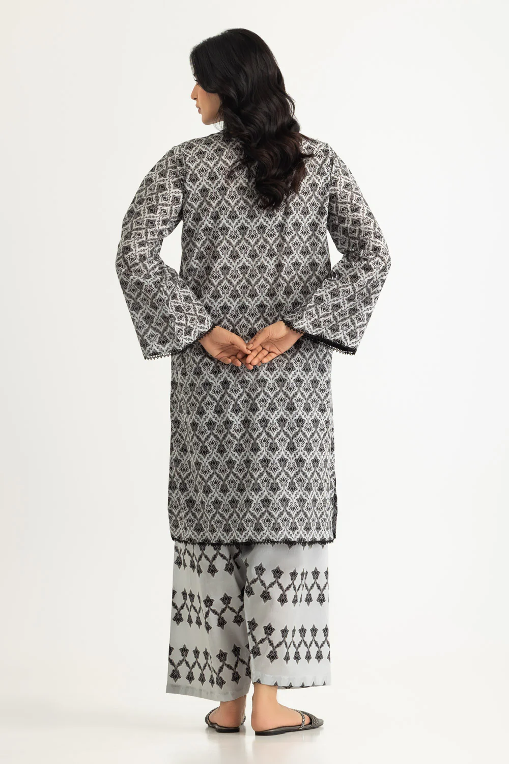 Lawn Printed Co-Ord Set - Image 6