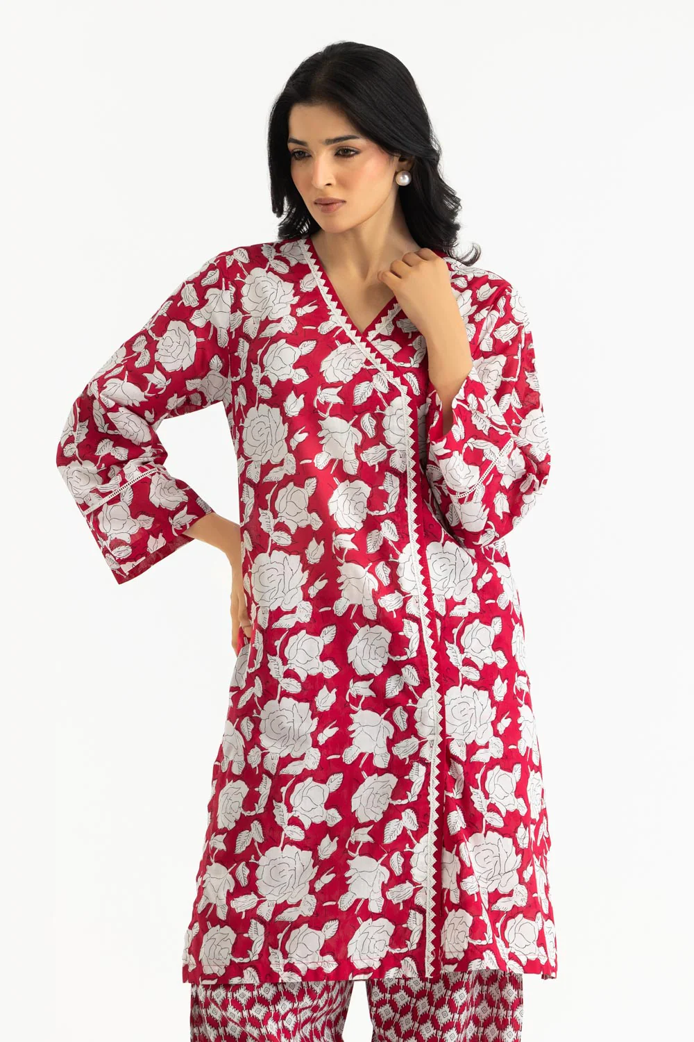 Lawn Printed Co-Ord Set - Image 4