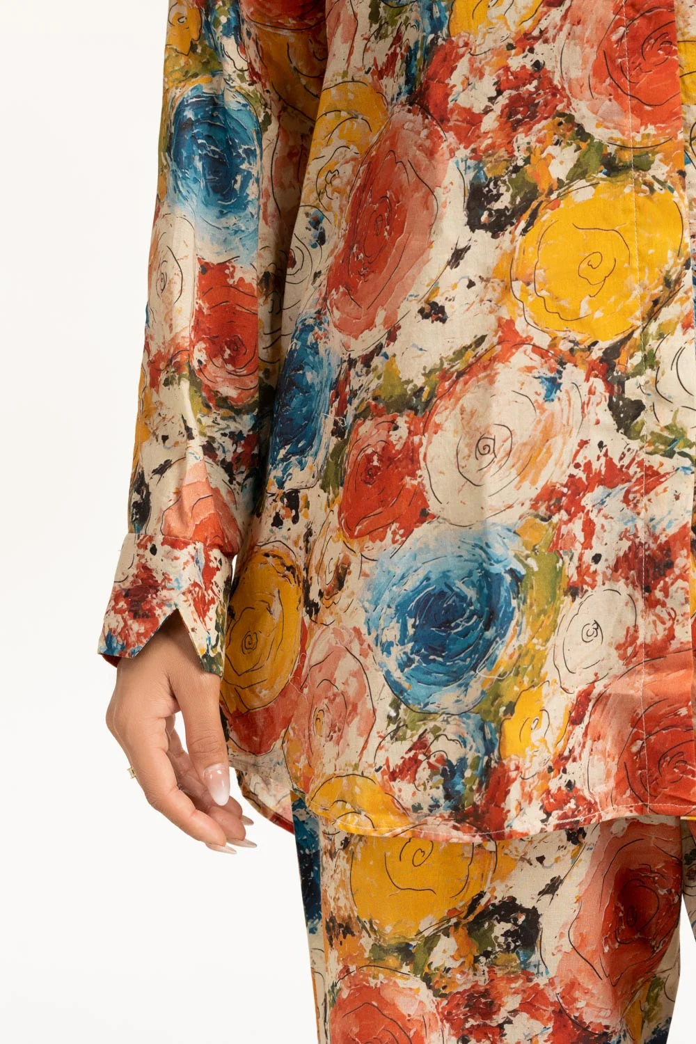 Lawn Printed Co-Ord Set - Image 4