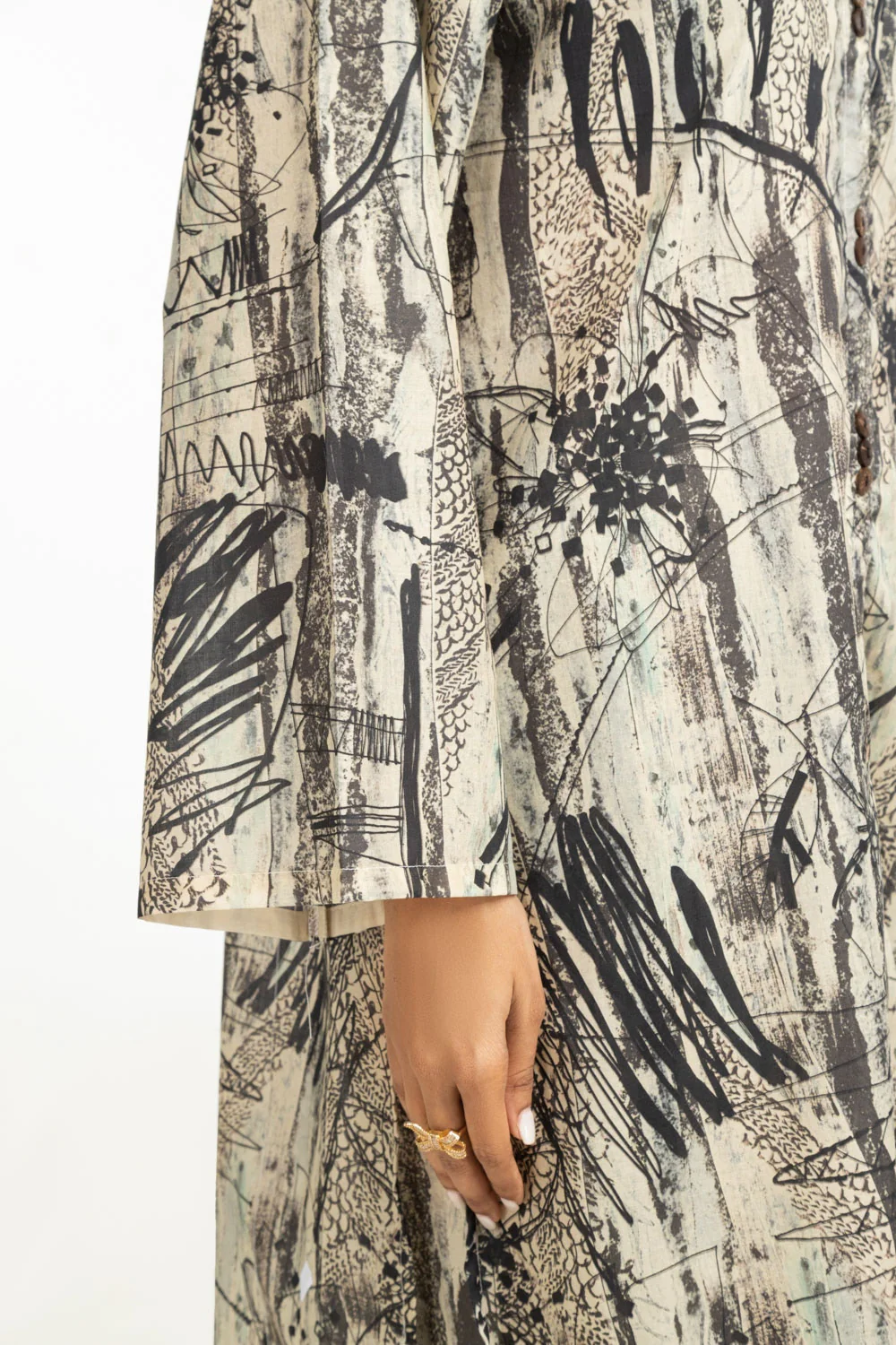 Lawn Printed Co-Ord Set - Image 5