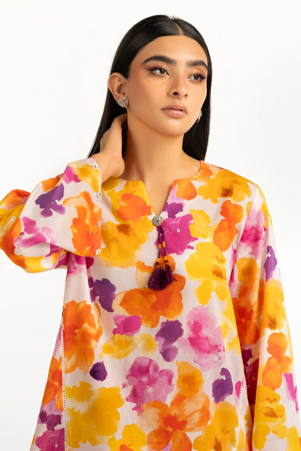 Lawn Printed Co-Ord Set - Image 2