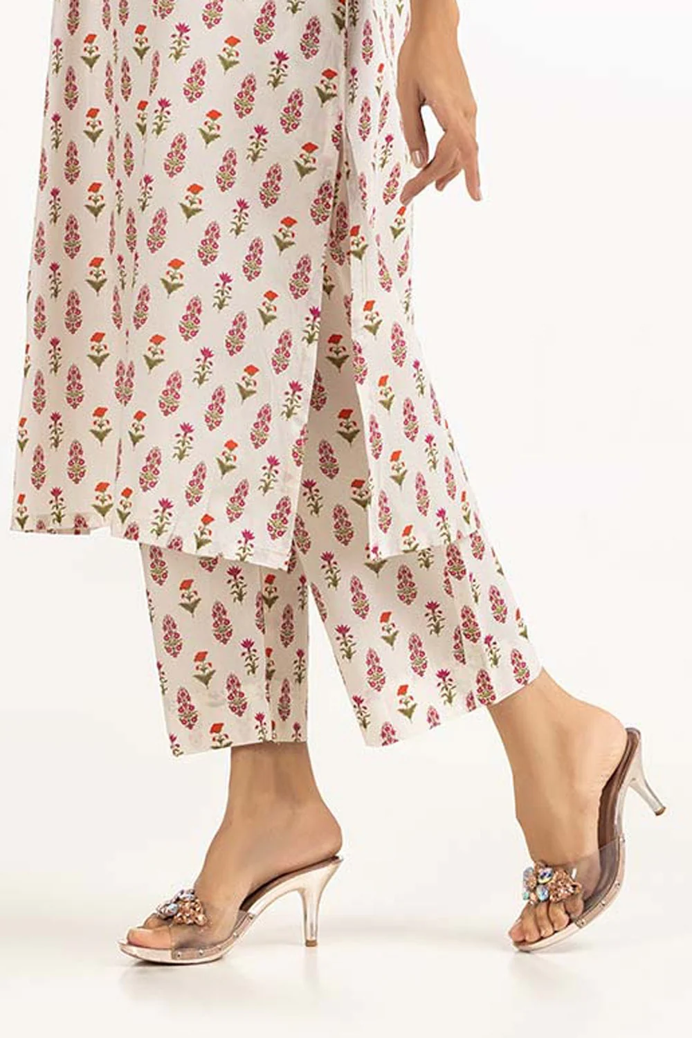Lawn Printed Trouser - Image 2