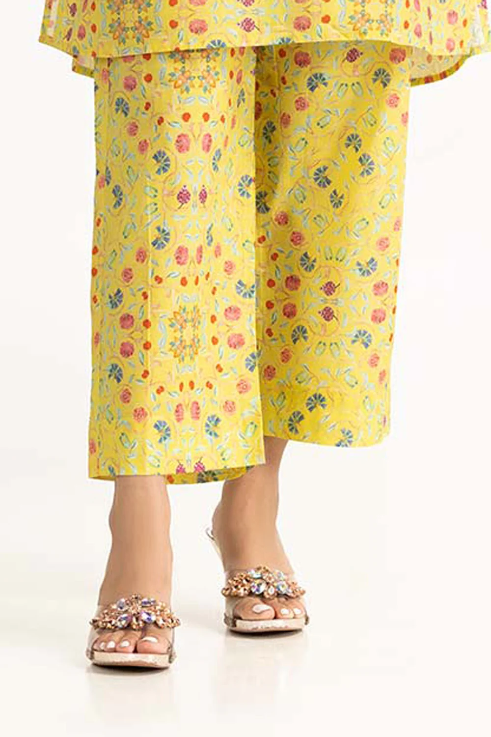 Lawn Printed Trouser - Image 2