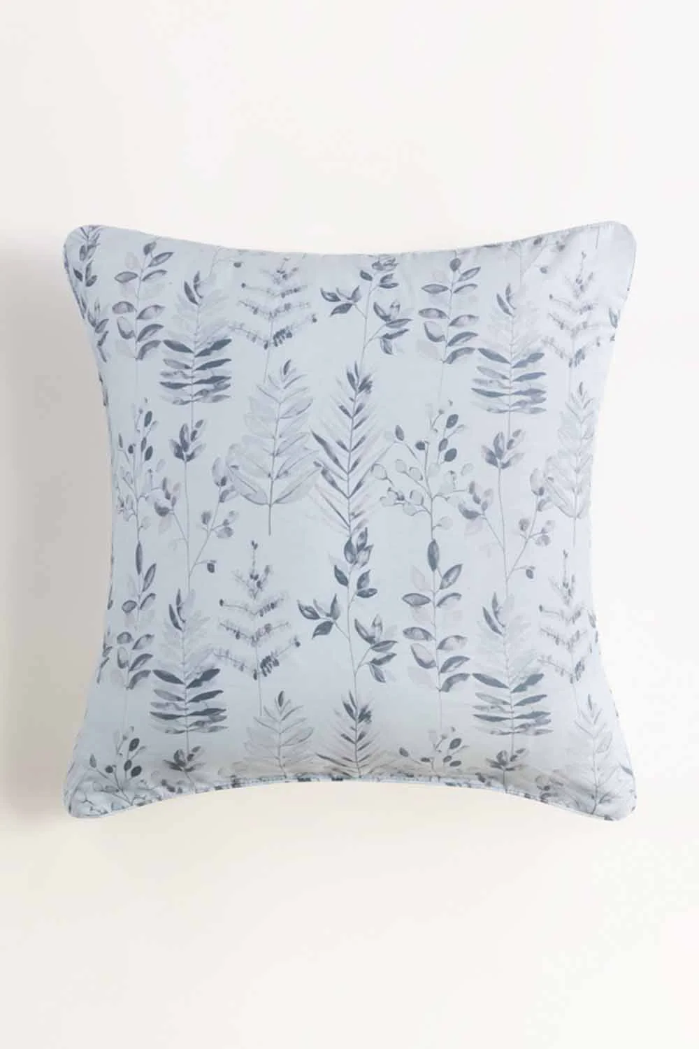Leaf Imprint T-200 Euro Sham Cushion Cover