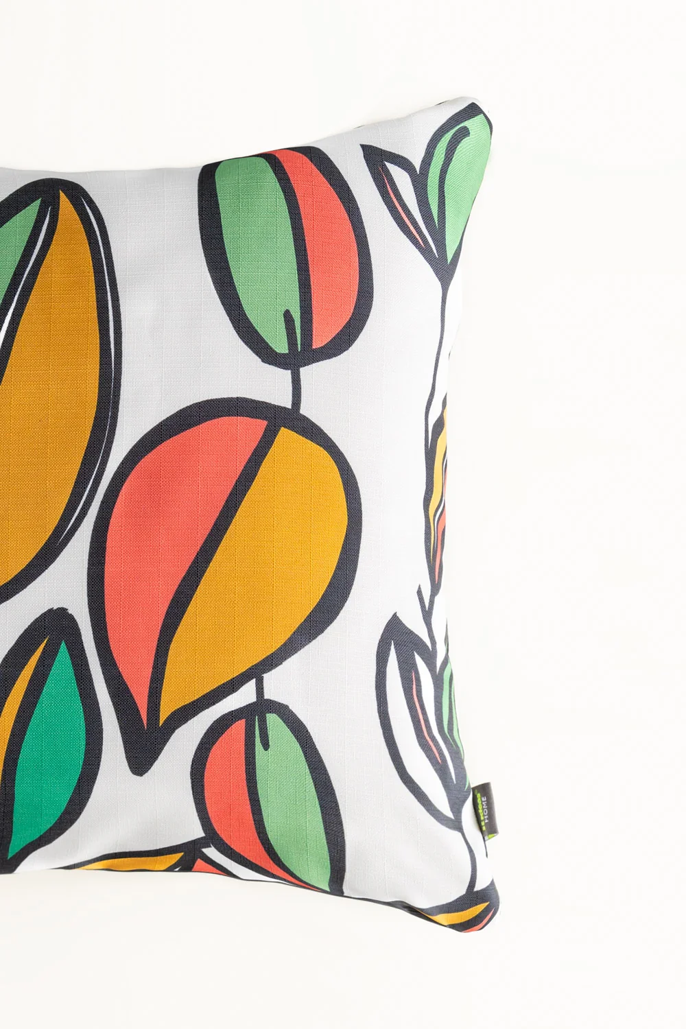 Leaves Digital Printed Cushion Cover - Image 2