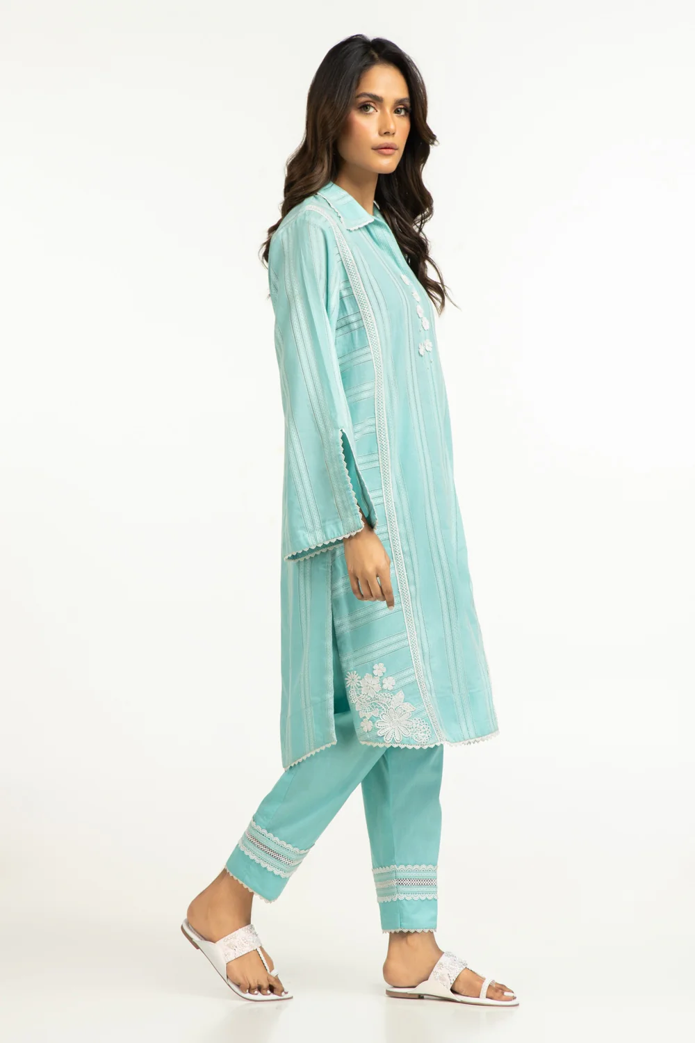 Leno Kara Embellished Co-Ord Set - Image 4