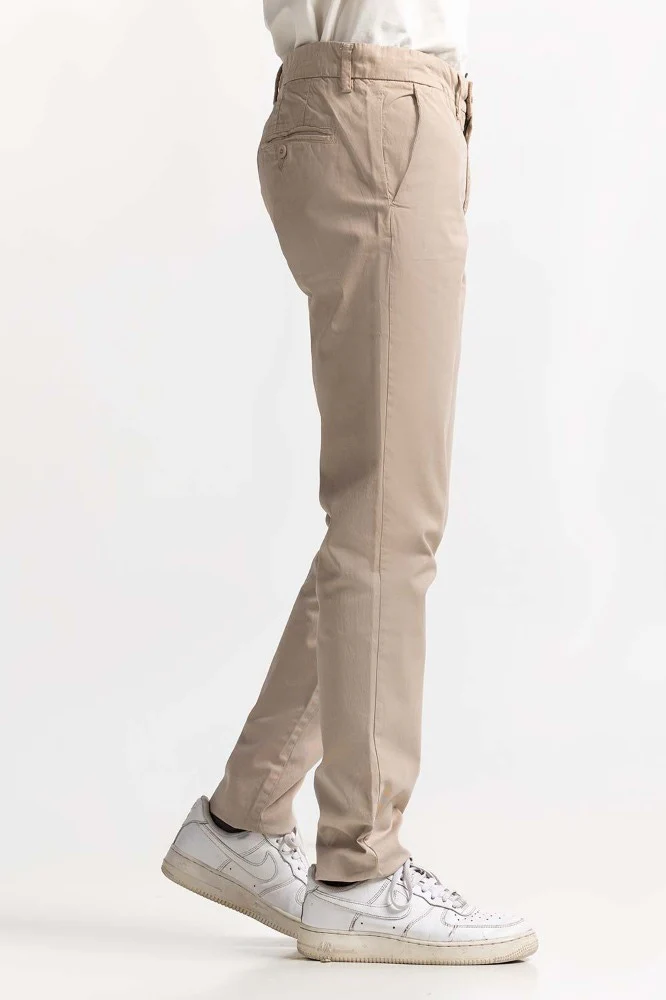 Light Beige Khaki Pant MNTRCSS24022B - Image 2
