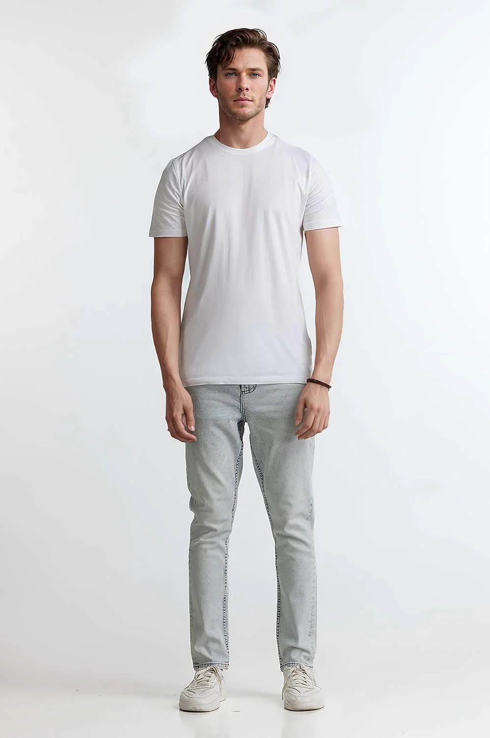 Light Blue Basic Jeans MNJNSSS24002 - Image 5