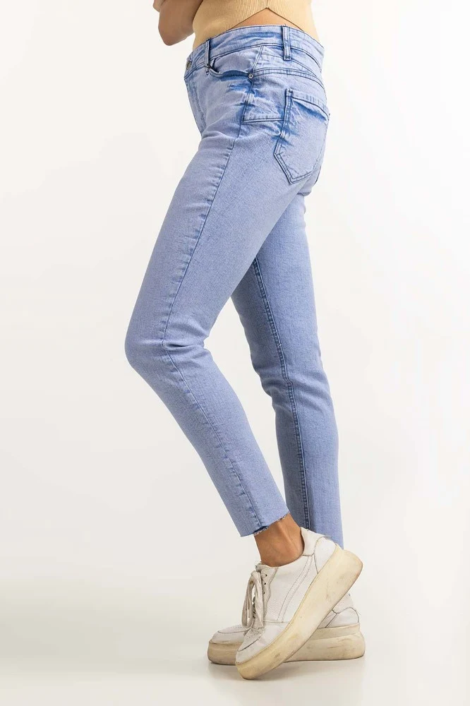 Light Blue Basic Jeans - Image 2