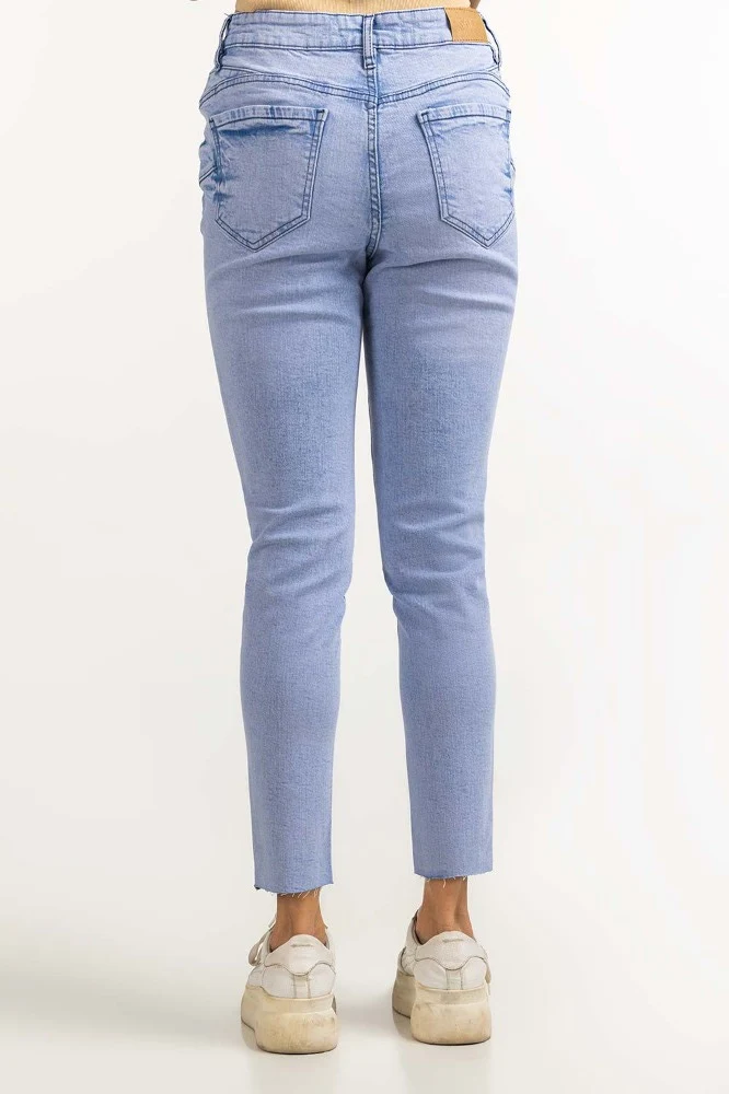 Light Blue Basic Jeans - Image 4