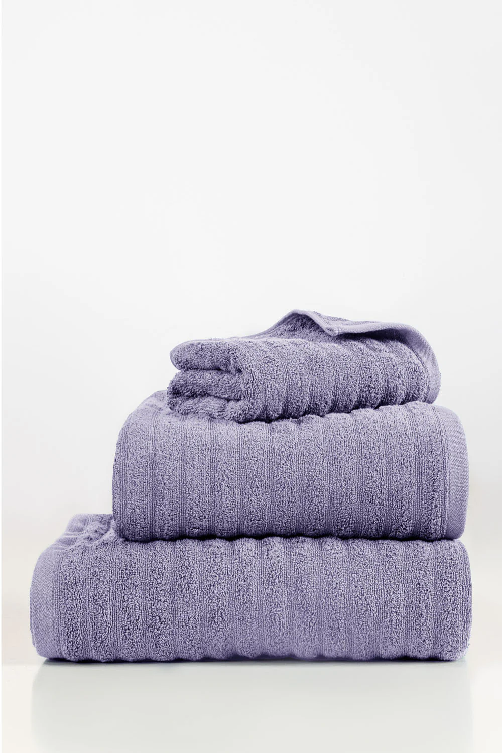 Lilac Ice Combed Plain Towel - Image 2