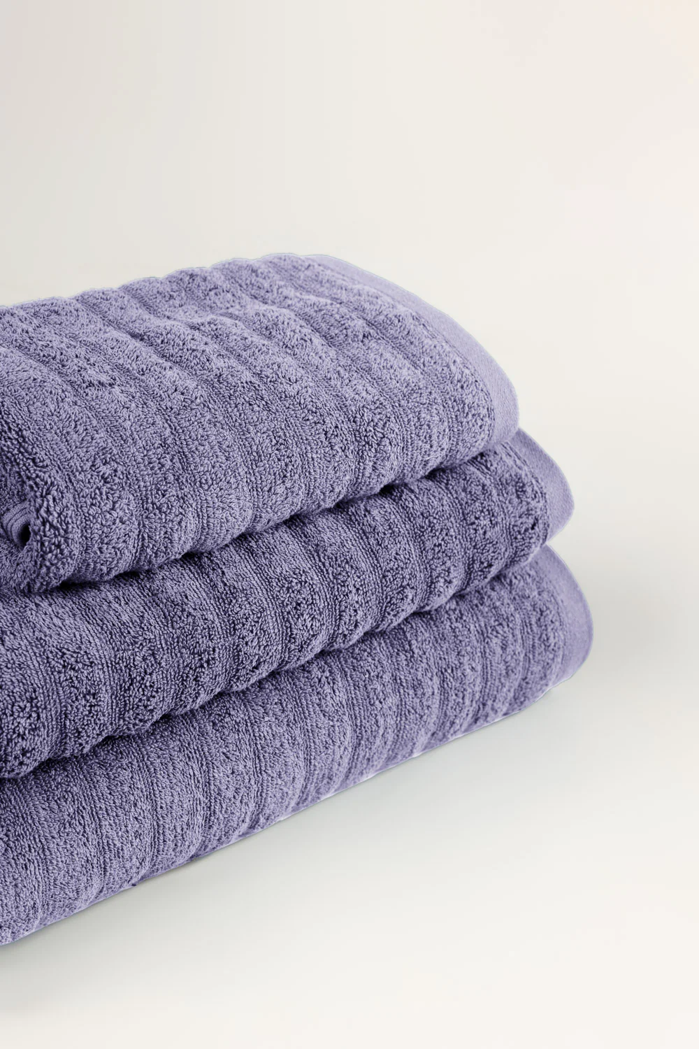 Lilac Ice Combed Plain Towel - Image 3