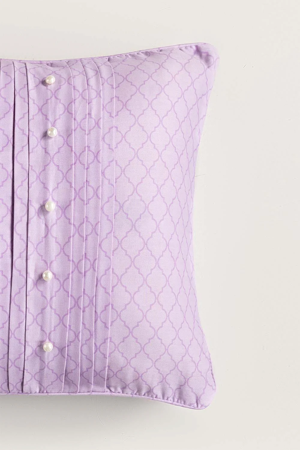 Lilac T-200 Square Cushion Cover