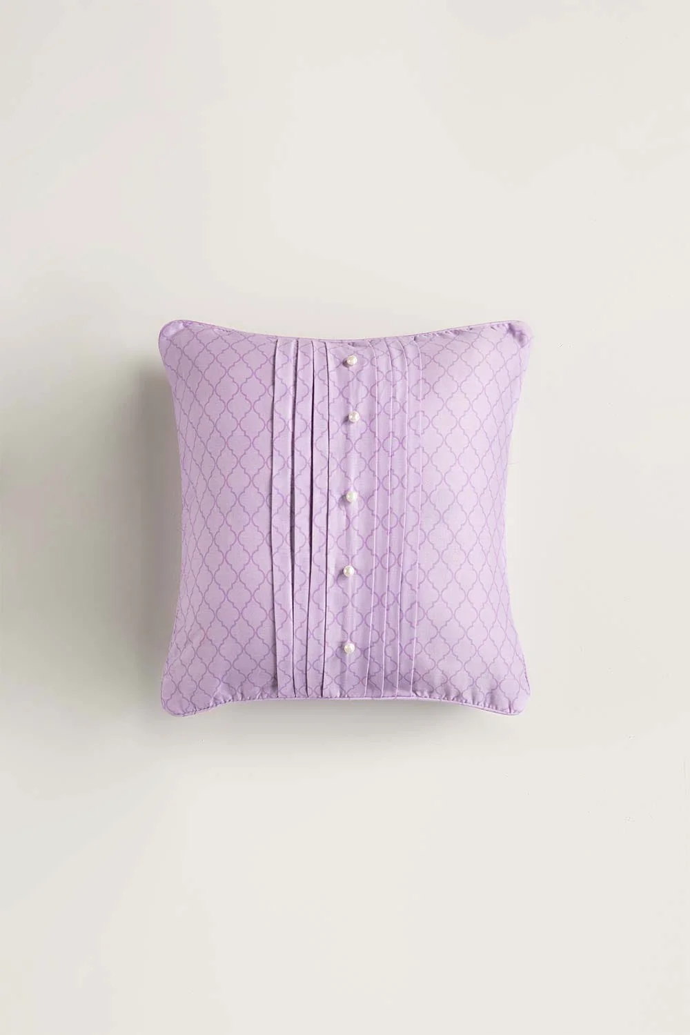 Lilac T-200 Square Cushion Cover - Image 2